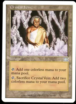 1x Crystal Vein - Classic Sixth Edition - LP - MTG - Image 1