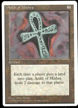 1x Ankh of Mishra - Fourth Edition - NM - MTG - Image 1