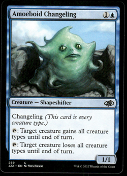 4x Amoeboid Changeling - Jumpstart 2022 NM-Mint - MTG - Image 1