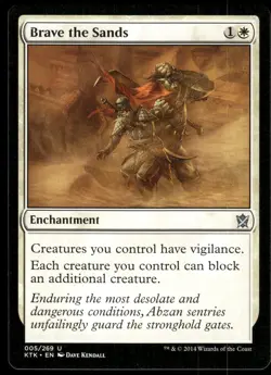 1x Brave the Sands - Khans of Tarkir - NM - MTG - Image 1