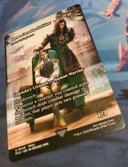 Vayne Carudas Solidor / Fynn, the Fangbearer - Final Fantasy - NM (see pics) MTG - Image 3