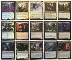 15x Foil Black Vampires - MTG No Duplicates Rare Foils Vampire Commander Tribal - Image 2