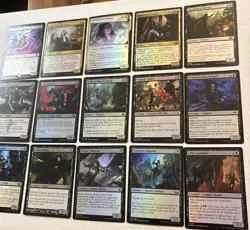 15x Foil Black Vampires - MTG No Duplicates Rare Foils Vampire Commander Tribal - Image 3