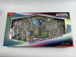 Pokemon Lucario Ex Tyranitar Ex Premium Collection Prismatic Evolution - Image 1