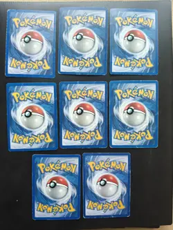 8x Base Set & Fossil Pokemon Karten Sammlung | Vintage | Mit Startern + Pikachu - Image 2