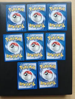 8x Vintage Non Holo Pokemon Karten Sammlung | DE | Verschiedene Sets - Image 2