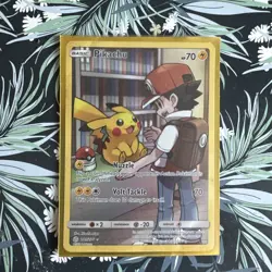 Pokemon TCG Pikachu Comic Eclipse Full Art 241/236 Cosmic Eclipse - Image 1