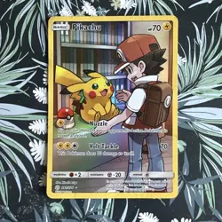 Pokemon TCG Pikachu Comic Eclipse Full Art 241/236 Cosmic Eclipse - Image 2