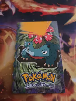 1999 Topps Pokemon Venusaur #03 of 12 Die Cut Evolution (Blue Logo) - Image 1