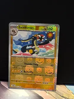 Pokemon TCG Eelektross 032/086 Master Ball Reverse Holo - S&V Black Bolt - NM - Image 1
