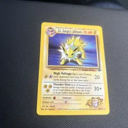 Lt. Surge’s Jolteon, Pokemon Gym Challenge (2000), VLP/NM - Image 3