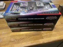 X3 Pokemon Scarlet & Violet: Prismatic Evolutions Premium Figure Collection - Image 2