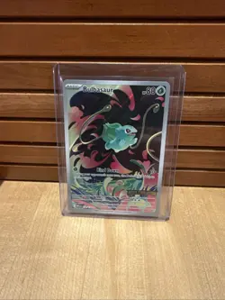 Pokemon TCG Bulbasaur Mega Evolution Stamped 133/132 Near Mint - Image 1