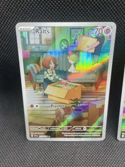 Pokemon Ralts 211/198 & Kirlia 212/198 Sv01 Scarlet & Violet Base Set Holo - Image 2