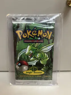 Pokemon TCG vintage WOTC jungle booster pack scyther artwork - Image 1