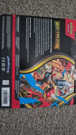Pokemon TCG Mega Evolutions 3 Pack Blister (Goldduck Promo) Factory Sealed New - Image 3