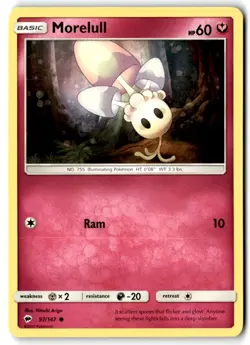 2017 Sun & Moon - Burning Shadows Morelull #97 Basic/Common - Image 1