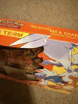Pokemon TCG Reshiram & Charizard-GX Factory Sealed Premium Collection Box - Image 3