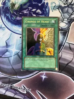 (58) Yu-Gi-Oh Change of Heart MRD-060 Unlimited Edition Ultra Rare Yu-Gi-Oh LP - Image 1