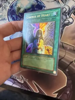 (58) Yu-Gi-Oh Change of Heart MRD-060 Unlimited Edition Ultra Rare Yu-Gi-Oh LP - Image 2