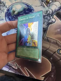 (58) Yu-Gi-Oh Change of Heart MRD-060 Unlimited Edition Ultra Rare Yu-Gi-Oh LP - Image 3