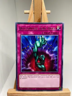 Bottomless Trap Hole - Rare 1st Edition GEIM-EN045 - NM - YuGiOh - Image 1