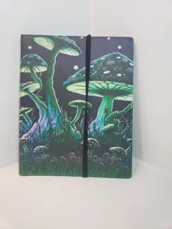 Card Album - Mushroom Pro-Binder 9 Pocket Trading Card Sports Card Photos - Image 1
