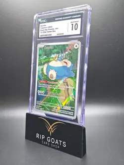 2023 Pokemon Snorlax 051 Scarlet & Violet 151 ETB Promo Cards Holo CGC 10 - Image 1