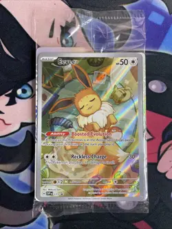 Pokemon TCG Eevee 173 Holo Promo Prismatic Evolutions Sealed Card - Image 1
