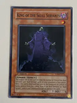 Yugioh - King of the Skull Servants - 1st Edition NM - Plus Free Holo Card - Image 1
