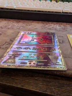 Ancient Mew Holo With Pokemon Trading Card League Card - Image 4