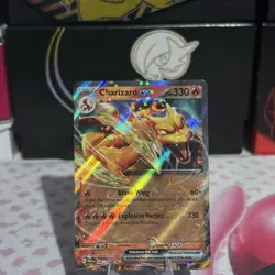 Charizard ex 6/165 Pokemon Card TCG 2023 Double Rare Holo MEW Near Mint - Image 1
