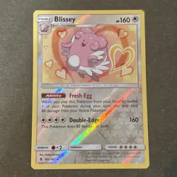 Blissey 102/145 Reverse Holo Rare SM - Guardians Rising Pokemon Card - Image 1