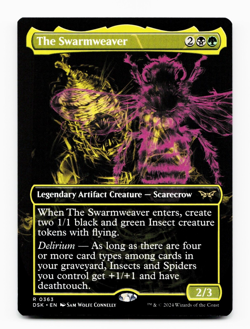 The Swarmweaver (Showcase) - MTG: Duskmourn 💀🌳 - Image 1