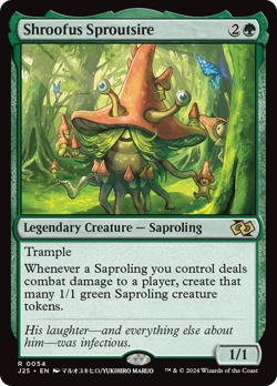 Shroofus Sproutsire (Anime) - 54 - Foundations Jumpstart- Near Mint - MTG - Image 1