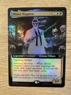 Magic - Spider Man - Mister Negative - Foil - Mythic - 0274 - Extended Art - Image 1