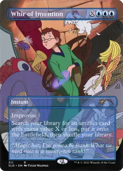 MTG Magic the Gathering Whir of Invention (311/1164) Secret Lair Drop Series NM - Image 1