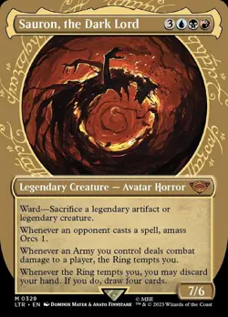 Sauron, the Dark Lord (329/511) The Lord of the Rings Tales of Middle-earth NM - Image 1