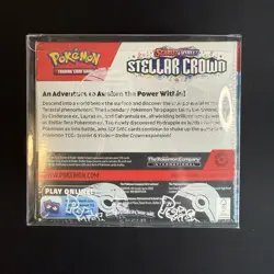 Pokemon TCG: Scarlet & Violet Stellar Crown Booster Box Factory sealed New - Image 2