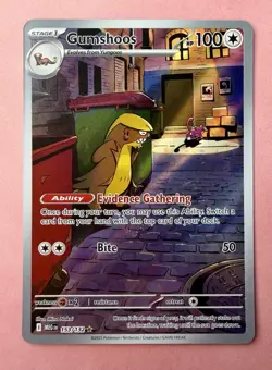 Gumshoos 153/132 Me01: Mega Evolution Holo - Pokemon TCG English NM - Image 1