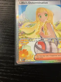 Pokemon TCG Lillie’s Determination Mega Evolution 184/132 SIR English - Image 3