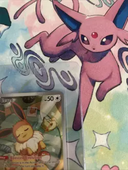 Pokemon TCG Eevee 173 Holo Promo Prismatic Evolutions Perfect Condition - Image 4
