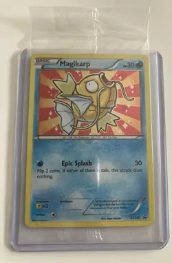 Shiny Magikarp XY143 - SEALED - Target Exclusive - Pokemon Black Star Promo RARE - Image 1