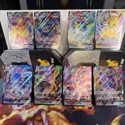 Pokemon TCG Umbreon Flareon Vaporeon Jolteon Glaceon Leafeon Sylveon Espeon VMAX - Image 1