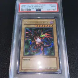 PSA 9 Mint - Red-Eyes B. Dragon PCJ-EN001 Prismatic Secret Rare Promo YuGiOh BGS - Image 1