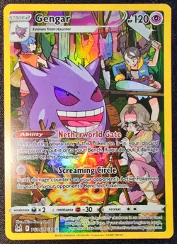 Pokemon TCG Gengar TG06/TG30 Lost Origin Trainer Gallery Holo Card - Image 1