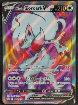 Zoroark V Black Star Promo Full Art Ultra Rare Pokemon Card SWSH297 (NM) - Image 1