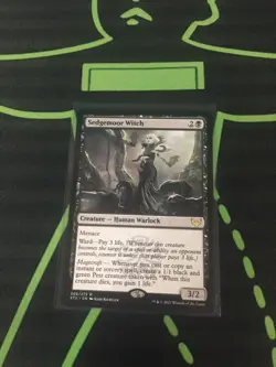 MTG Magic The Gathering Sedgemoor Witch STX Rare TCG CCG - Image 1