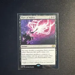 MTG Flare of Malice [Modern Horizons 3, Near Mint] - Image 1