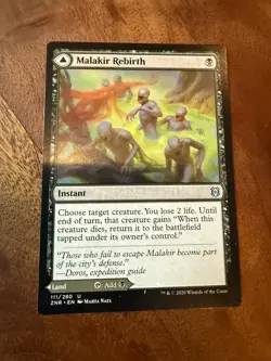 Magic the Gathering Malakir Rebirth / Malakir Mire - ZNR - LP - Image 1